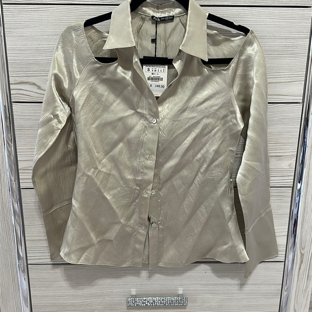 Zara Satin Shirt